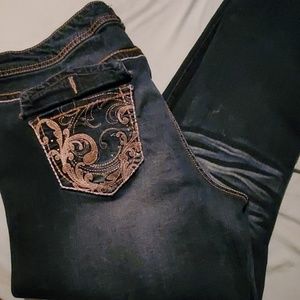 Dark wash jeans